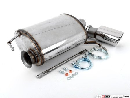 ES#3033584 - 980624 - E90 335i Supersprint Right Performance Muffler (1x90mm Tip) - Supersprint - 