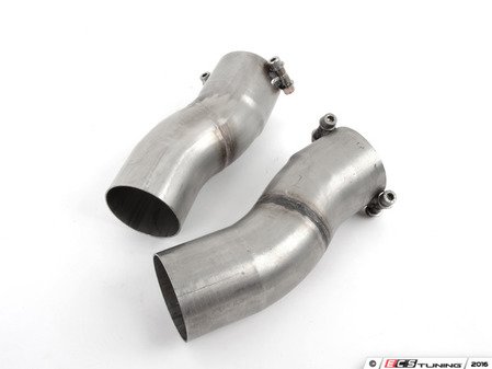 ES#3056179 - 845153 - MERCEDES W211 E 55 AMG V8 (Sedan + S.W.) '02 -> '06 Connecting pipes kit Right - Left for OEM centre exhaust ( 70mm) - Supersprint - 