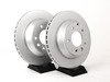 ES#2986565 - 7L6698302KKT5 - Rear Brake Service Kit - Featuring Zimmermann rotors and ECS DD23 Daily Driver ceramic pads - Assembled By ECS - Audi