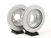 ES#2986565 - 7L6698302KKT5 - Rear Brake Service Kit - Featuring Zimmermann rotors and ECS DD23 Daily Driver ceramic pads - Assembled By ECS - Audi