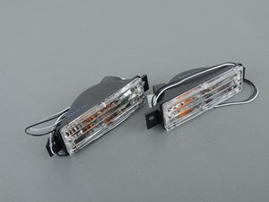ES#2808014 - 3441602PXAEVC - clear Turn Signal / Parking Lamp - Set - Ditch those dull or broken ambers! - Depo - BMW