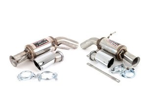 ES#3033282 - 046144-046124 - Supersprint Racing Mufflers (2x90mm Tips) - 100% handcrafted in Italy. Stainless steel construction. Legendary sound! - Supersprint - BMW
