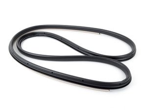ES#430575 - 8D0831721K7ES -   Front Inner Door Seal - Ecru (Beige) - Left - Seals the door frame to the vehicle - Genuine Volkswagen Audi - Audi