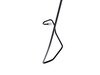 ES#2137830 - 8K0614726AC - Rear Brake Hard Line - Right Side - Hard line that runs from the hydraulic system directly to the rear caliper brake hose - Genuine Volkswagen Audi - Audi