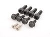 ES#2765735 - 8N0615601BKT9 - Rear Brake Service Kit - Featuring Zimmermann rotors and ECS DD23 "Daily Driver" ceramic pads. - Assembled By ECS - Volkswagen