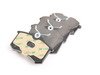 ES#2765735 - 8N0615601BKT9 - Rear Brake Service Kit - Featuring Zimmermann rotors and ECS DD23 "Daily Driver" ceramic pads. - Assembled By ECS - Volkswagen