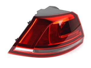 ES#3136134 - 5GM945095D - Darkened Outer Tail Light Assembly - Left - Adds amber turn signals, includes bulb holder - Genuine European Volkswagen Audi - Volkswagen