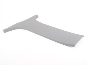 ES#113869 - 51438207195 - E39 "B" Pillar Trim - Lower Left - Grau/Gray, located center of vehicle on left side next to driver seat. - Genuine BMW - BMW