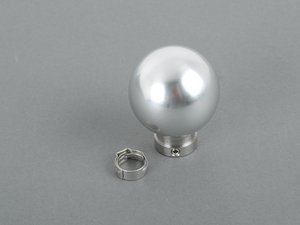 ES#3143017 - TS-BSK-VWMS - Billet Shift Knob - Silver - Decrease shifting effort with this weighted shift knob - Torque Solution - Volkswagen