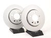 ES#2765735 - 8N0615601BKT9 - Rear Brake Service Kit - Featuring Zimmermann rotors and ECS DD23 "Daily Driver" ceramic pads. - Assembled By ECS - Volkswagen