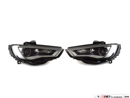 ES#3141642 - 8v0941043bKT - European Bi-Xenon Headlight Set  - (NO LONGER AVAILABLE) - Improved European beam pattern without amber markers - Hella - 