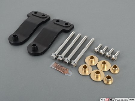 ES#3137486 - TSDSKVW7 - TyrolSport Deadset Subframe Kit - Tighten your ride back up with this billet bushing kit from TyrolSport featuring proprietary ARP subframe bolts - TyrolSport - Audi Volkswagen