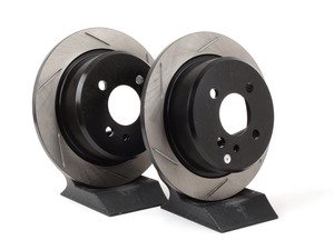 ES#3025849 - 34216755407GS - Gas-Slotted Brake Rotors - Rear - This design removes performance robbing outgas and material dust caused by braking - StopTech - BMW