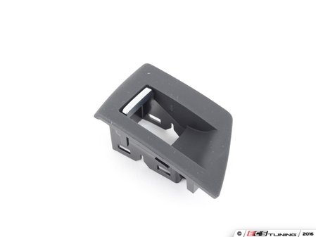 ES#2523522 - 51417225889 - F10 Black Window Switch Trim - Left - Trim surrounding the window switch - Genuine BMW - BMW