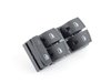 ES#2899218 - 4F0959851F5PR - Power Window Switch Assembly - Sabre (Black) - Front drivers side main window switch - Vemo - Audi