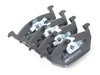 ES#3143437 - 1J0698151F - Front Brake Pad Set - Composite pads to restore braking performance - Jurid - Volkswagen