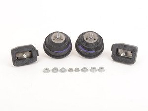 ES#3146766 - 11812283798KT11 - Motor And Transmission Mount Kit - Original equipment mount set with all mounting hardware - Corteco - BMW