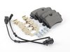 ES#3098367 - 4H0698451A - Brake Pad Set - Rear - Includes brake pad sensor wires - Textar - Audi