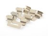 ES#3098367 - 4H0698451A - Brake Pad Set - Rear - Includes brake pad sensor wires - Textar - Audi