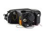 ES#3021242 - 2LHPJET11JMTM - Projector Headlight Set - Black - Features LED light tubes as DRLs - Spec-D Tuning - Volkswagen