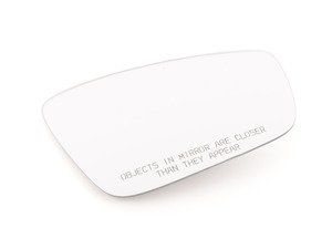 ES#2742347 - 5C6857522J - Mirror Glass - Right - New factory non-heated mirror glass for your passenger side mirror housing - Genuine Volkswagen Audi - Volkswagen