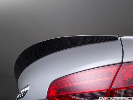 ES#2996602 - 013868ECS01A - Carbon Fiber Trunk Spoiler - Audi B8 A4/S4 - Add a touch of style and real carbon fiber to your Audi - ECS - Audi