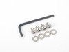 ES#3103011 - AMPBDY201 - Front Licence Plate Relocation Kit - (NO LONGER AVAILABLE) - Avoid drilling holes in your bumper by utilizing a tow hook mounted plate bracket 2011+ - Alta Performance - 