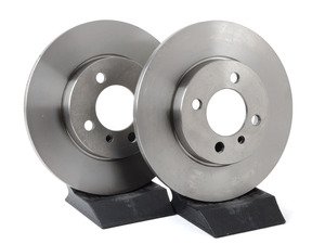 ES#2136918 - 34116752434 - Front Brake Rotors - Pair (260X12) - Factory-like Replacements - Brembo - BMW