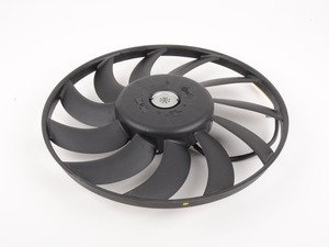 ES#3970626 - 4F0959455 - Electric Fan Assembly - 383mm - Replacement fan on the left side - Meyle - Audi