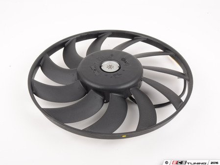 ES#3970626 - 4F0959455 - Electric Fan Assembly - 383mm - Replacement fan on the left side - Meyle - Audi