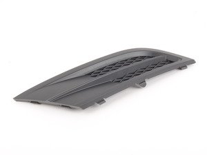ES#2786058 - 5C6853665H9B9 - Lower Bumper Grille - Left - Allows air to pass through your lower bumper - Genuine Volkswagen Audi - Volkswagen