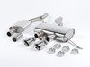 ES#2828177 - SSXVW163 - 2.75" Cat-Back Exhaust System - Resonated - Get that Exhaust tone you've been looking for! Features 2.75" construction with 4" Polished "GT100" style tips. - Milltek Sport - Volkswagen