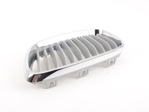 ES#2720662 - 51137295525 - F22 Grille - left - Chrome outer with gray slats - Genuine BMW - BMW