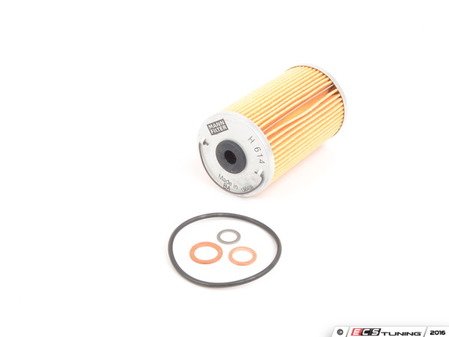 ES#2603168 - 0001802409 - Engine Oil Filter Kit - Includes all o-rings needed for installation - Mann - Mercedes Benz