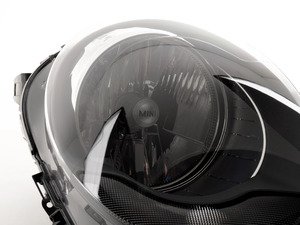 ES#2734624 - 63117401606 - Halogen Headlight With White Indicators - Right - Clear / Flash orange directional indicators headlight unit - Genuine MINI - MINI