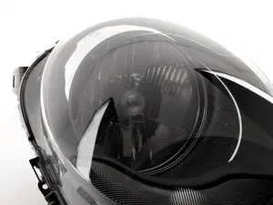 Halogen Headlight With White Indicators - Right