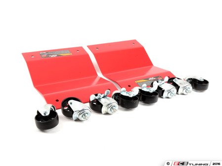 ES#3146422 - ATD-7466 -  3,000lb. Car Dollys - Pair - Move your car around with ease in any direction with these wheel dollys - ATD Tools - Audi BMW Volkswagen Mercedes Benz MINI Porsche