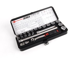 ES#1899284 - 096512022 - Wurth 3/8" Multi-Socket Wrench Kit - 22 Pieces - Multipurpose profile works on 5 different types of bolt heads - Wurth - Audi BMW Volkswagen Mercedes Benz MINI Porsche