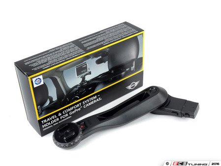 ES#2979182 - 51952405470 - GoPro Camera Mount - (NO LONGER AVAILABLE) - Mounts to the basic holder headrest post - Genuine MINI - 