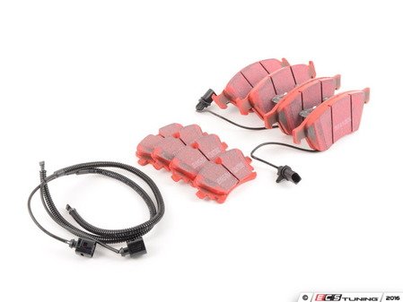 ES#2785287 - DP31535Ckt - RedStuff Performance Brake Pad Kit - High performance street pad featuring Kevlar technology, includes front and rear pads - EBC - Audi