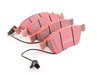 ES#2785287 - DP31535Ckt - RedStuff Performance Brake Pad Kit - High performance street pad featuring Kevlar technology, includes front and rear pads - EBC - Audi