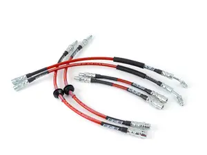 Exact-Fit Stainless Steel Brake Lines - Complete Kit