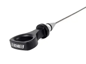Billet Engine Oil Dipstick - Black Anodized