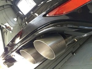 ES#3146149 - VWR21G70RV - MK7 Golf R VWR Cup Edition Cat-Back Exhaust System - Non-Resonated - Non-resonated, valved 3" stainless steel construction with quad titanium exhaust tips - Racingline - Volkswagen