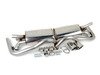 ES#2827919 - SSXPO118 - Cat-back Exhaust System - Non-resonated - 2.25" stainless steel exhaust with polished tips - Milltek Sport - Porsche