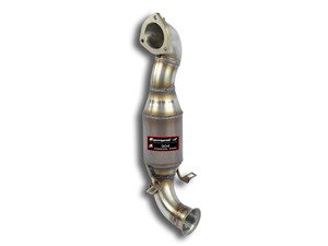 ES#3033549 - 831221 - Downpipe With High Flow Catalytic Converter - Featuring a Sport Hi-Flow Sport Cat with factory mounts for OEM exhausts - Supersprint - MINI
