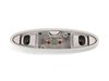 ES#175331 - 63316961987 - Center Dome / Reading Lights - Gray - Mounts in the center of the headliner, oval shaped - Genuine MINI - MINI
