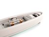 ES#175331 - 63316961987 - Center Dome / Reading Lights - Gray - Mounts in the center of the headliner, oval shaped - Genuine MINI - MINI