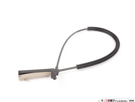 ES#2742400 - 5G1823531C - Hood Latch Release Cable - Front Portion - Runs from the latch down the the rear hood latch cable - Genuine Volkswagen Audi - Volkswagen