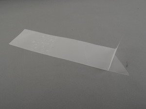 ES#2225014 - 4G0890906 - Front Fender Stone Protection Foil - Right Side - This stone guard foil applies to the lower portion of front fender offering paint protection from rocks/debris - Genuine Volkswagen Audi - Audi